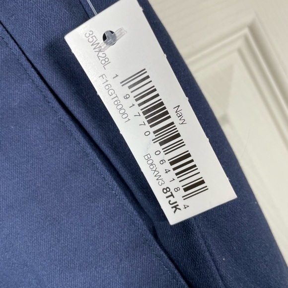 Goodthreads Men's Dark Blue Chinos - Picture 6 of 8